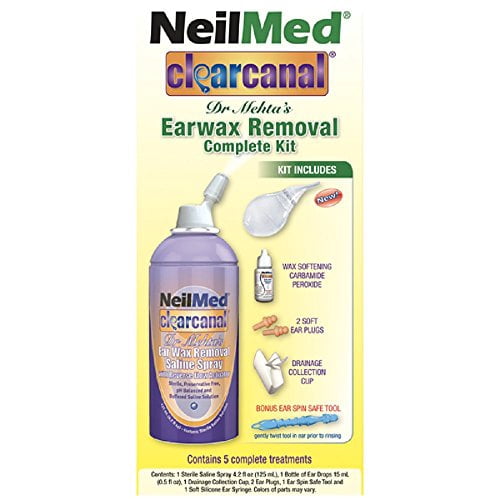 Neilmed ClearCanal Ear Wax Removal Complete Kit, 1 Each