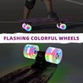 thumbnail image 4 of Planches à Roulettes Mini Cruiser de 22 Pouces pour Enfants avec Roues en PU Lumineuses Colorées Débutants Planche à Roulettes Complète, 4 of 6
