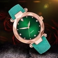 thumbnail image 5 of Resicozy Women's Vintage Watch Quartz Watch with Leather Strap Dress Wristwatch for Ladies Green, 5 of 6