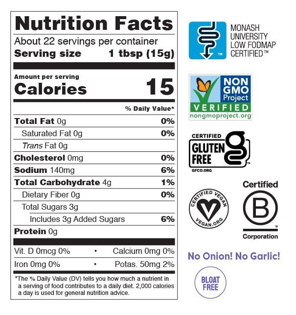 (2 pack) Fody Foods Gluten-Free Ketchup, 11.07oz Bottle