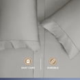 thumbnail image 5 of Martex 2-Pack King Pillowcases | 100% Supima Cotton 700TC Sateen | Limestone, 5 of 5