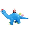 thumbnail image 1 of Decoración De Dinosaurio Inflable De 5,9 Pies De Alto, Decoración Navideña De Dinosaurio Inflable De 10,2 Pies De Largo Con Luces LED Ultrabrillantes Para Fiestas, 1 of 7