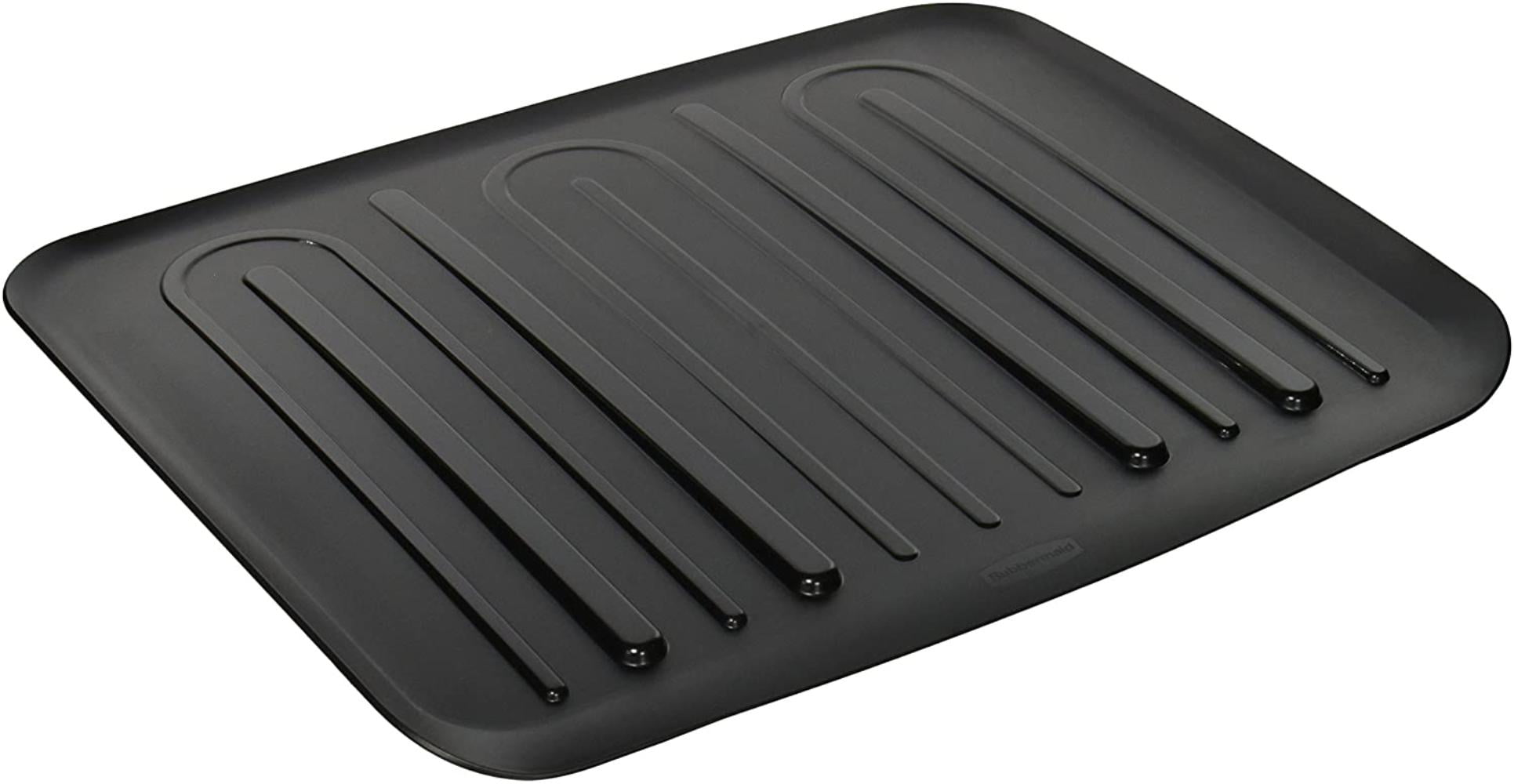Rubbermaid 1182MABLA Large Black DrainAway Tray, Rubbermaid By Visit