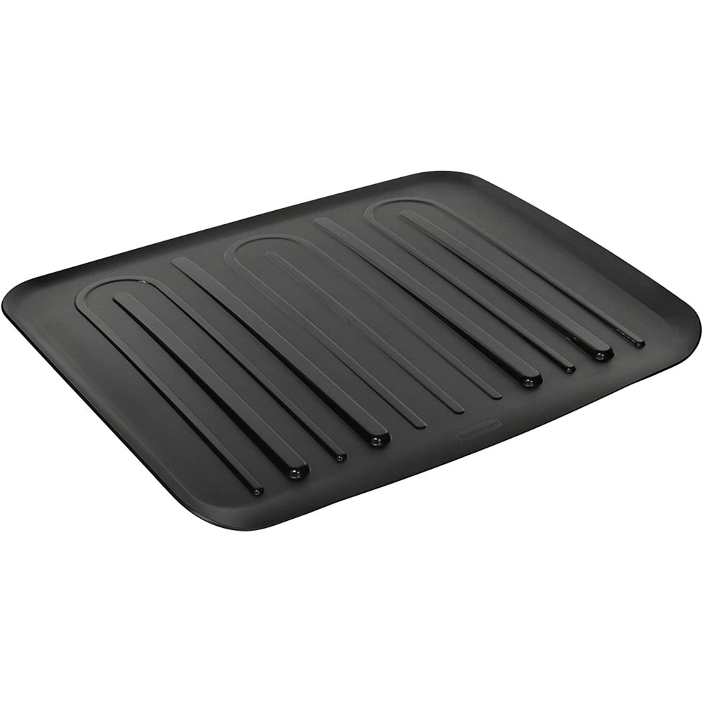 Rubbermaid 1182MABLA Large Black DrainAway Tray, Rubbermaid By Visit