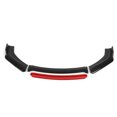 thumbnail image 2 of Front Spoiler Front Splitter Car Bumper Protector Front Spoiler Replacement Universal Front Bumper Lip Spoiler Chin Body Kit Protection PP Auto Car Exterior Aerodynamic Parts, 2 of 8