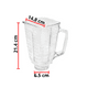 thumbnail image 3 of Vaso De Plástico Para Licuadora Oster Clásico Cuadrado, 3 of 3