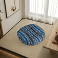 thumbnail image 3 of Outoloxit 18 Inch Yoga Meditation Cushion, Extra Thick 3" Round Floor Pillow, Cotton Bohemian Style Tatami Cushion for Home, Office, Window Seat, Prayer & Zen Decor, 3 of 8