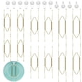 thumbnail image 2 of 12Pcs Stainless Steel Decorative Wire Holders, Plate Hangers with 12pack Wall Hooks, for Antique China, Antique Plates, and Arts (6/8/10in), 2 of 8