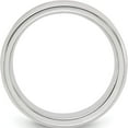 thumbnail image 2 of Sterling Silver Ss 5mm Bevel Edge Size 12 Band Made In United States qbec050-12, 2 of 5