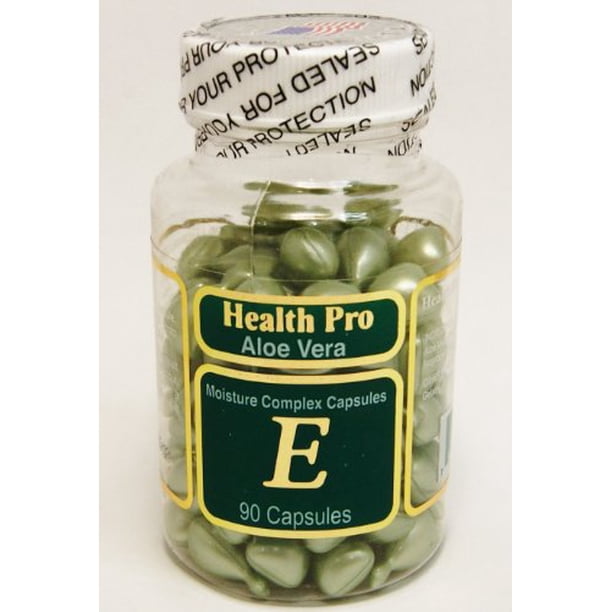 Vitamin E Skin Oil Aloe Vera, 90 Softgels (Pack of 2)