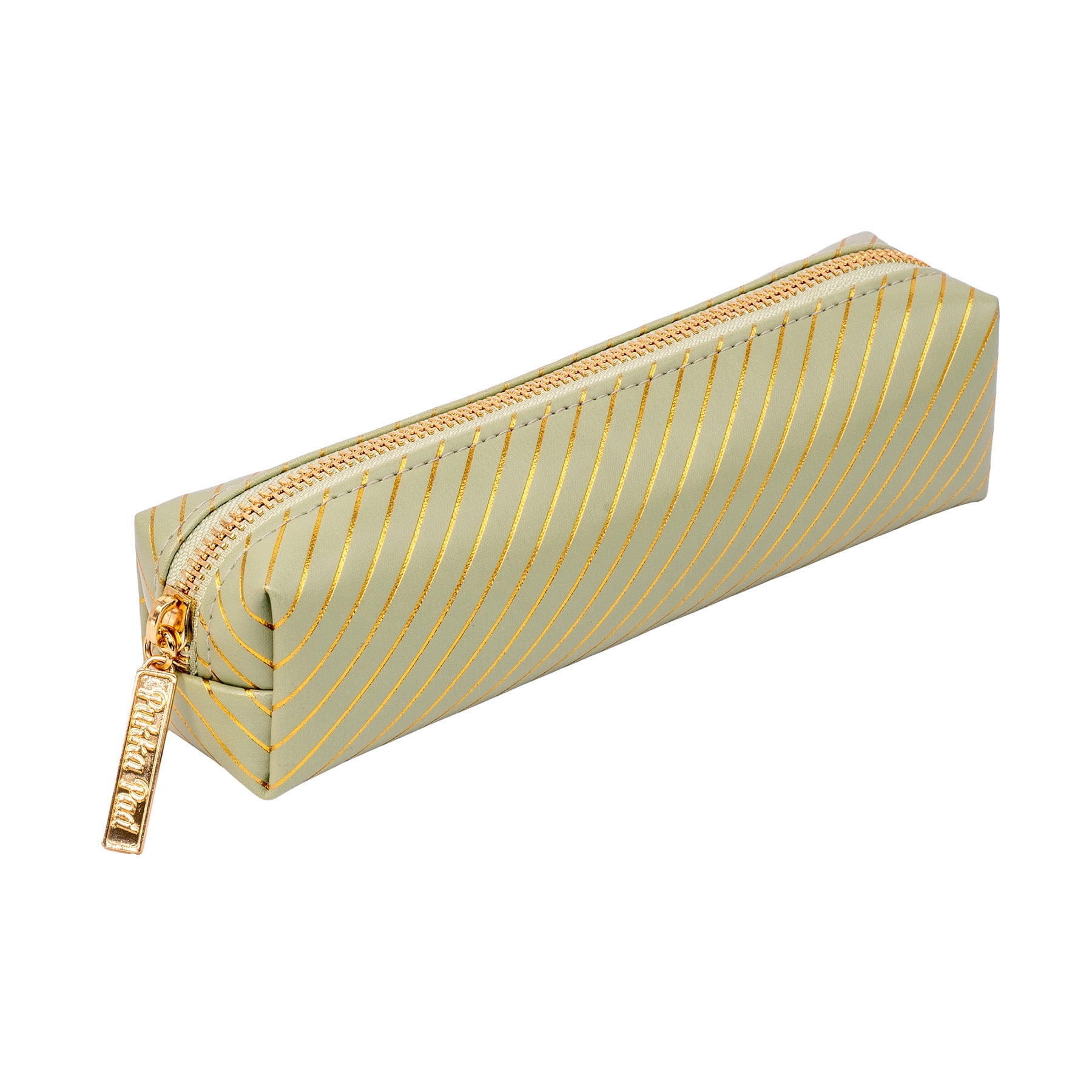 Pukka Pads Pencil Case, Haze, Green, Pack of 3
