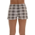 thumbnail image 3 of Just Love Womans Pajamas Shorts - PJs - Sleepwear (Pack of 2) (Grey Plaid - Heather Grey (Pack of 2), X-Large), 3 of 5