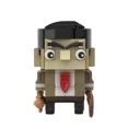 thumbnail image 2 of MOC personajes de películas clásicas Brickheadz Mr Bean's Mini deportes de competición sedán verde modelo conjunto de bloques de construcción niños rompecabezas juguetes regalo, 2 of 5