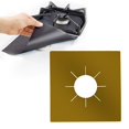 thumbnail image 4 of de Gas antiadherente, Protector de , cubierta de cocina, forro, accesorios de cocina, almohadil de de limpiar, cobre Macarena Almohadilla protectora para estufa de gas, 4 of 8