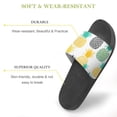 thumbnail image 3 of GZHJMY Stylish Slides for Women Men, Colorful Pineapple Fruits Soft Flexible Slip-on Sandals Slippers, 3 of 7