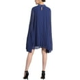 thumbnail image 3 of VESTIDOS DE CHIFFON INSPIRADORES CHIC PARA MUJERES CON MANGA DE CAPA SUELTA Y FLUIDA, VESTIDO PLEATADO XL AZUL OSCURO, 3 of 6
