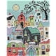 thumbnail image 2 of Cuadros Decorativos Punto de cruz completo 14CT Snow Street Bordado con cuentas DIY Costura hecha a mano Wdftyju embutido en tela, 2 of 9