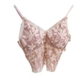 thumbnail image 1 of Camisola informal de encaje Cami Crop Tank Tops Lencería Bustier Strap Crop Top, código promedio, 1 of 5