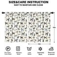 thumbnail image 2 of Blackout Kids Curtains,Cute Animal Dogs Childrens Insulated Curtains Set Of 2,Bedroom Essentials,Toddler Room Decor 42"x54"(106x137cm), 2 of 4