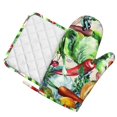 thumbnail image 2 of Disketp Vegan1 Oven Mitts And Potholders Bbq Gloves-Oven Mitts And Pot Holders With Recycled Infill Silicone Non-Slip Cooking Gloves For Cooking Baking Grilling, 2 of 9