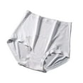 thumbnail image 2 of Bxsruta Women's High Waist Cotton Briefs for Everyday Comfort, 1-Pack Solid Underwear, 2 of 3