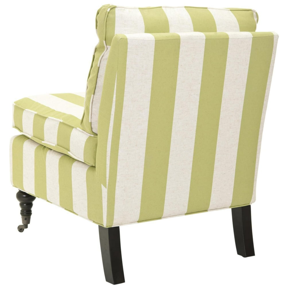 Safavieh Randy Transitional Upholstered Slipper Chair w/ Casters