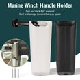 thumbnail image 3 of Boat Winch Handle Holder, PVC Waterproofing Winch Pocket, High Grade Storage Solution, Easy Install, Yacht Accessory for Winch Handles Storage, Marine Sail Boat PVC Winch Handle, 3 of 7