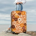 thumbnail image 6 of Picia Hippie Ditsy Floral Luggage Protector Cover Thicken Suitcase Protector Cover Fit 18-32 Inch Luggage-Small, 6 of 9