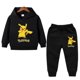 thumbnail image 3 of Conjuntos de ropa para niños, sudaderas con capucha y pantalones de dibujos animados de Pokémon, conjunto informal de 2 piezas para niños de 1 a 8 años, traje de Patrulla Canina, 3 of 5