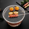 thumbnail image 5 of BBQ Accessories Grill Rack - 304 Stainless Steel Baking Cooking Round Rack for Rib Cookie Cakes, 7.8 Inches, 5 of 6