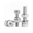 thumbnail image 5 of M2M12 316 A4 Stainless Steel Internal Hexagon Cylinder Head Screw Bolt Nut Flat Washer Split Elastic Sealing Combination (30mm) M82Pcs 30mm, 5 of 5