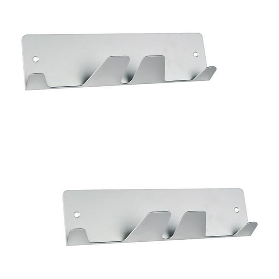 Worgeous 2pcs Universal VR Helmet and Touch Controllers Holder Wall Storage Rack Hook Mount Compatible for Oculus Rift (Silver Grey)