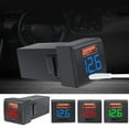thumbnail image 4 of 36W Car for Qc3.0 Fast Charger 12V Dual Usb Phone Socket Voltage Display for Toyota, 4 of 4