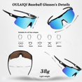 thumbnail image 4 of Gafas Deportivas OULAIQI Polarizadas Ligeras UV400 Unisex, 4 of 6