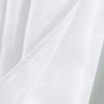 thumbnail image 2 of Olivia Gray Roxy Two Tone Jacquard Grommet Single Panel - 54x84", White, 2 of 5