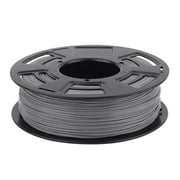 High Performance Pla Filament 1.75Mm Grey for 3D Printer 1.75Mm Pla Filament 3D Printer Printing Material Supplies for 3D Printing Pen 3D Printer, Grey