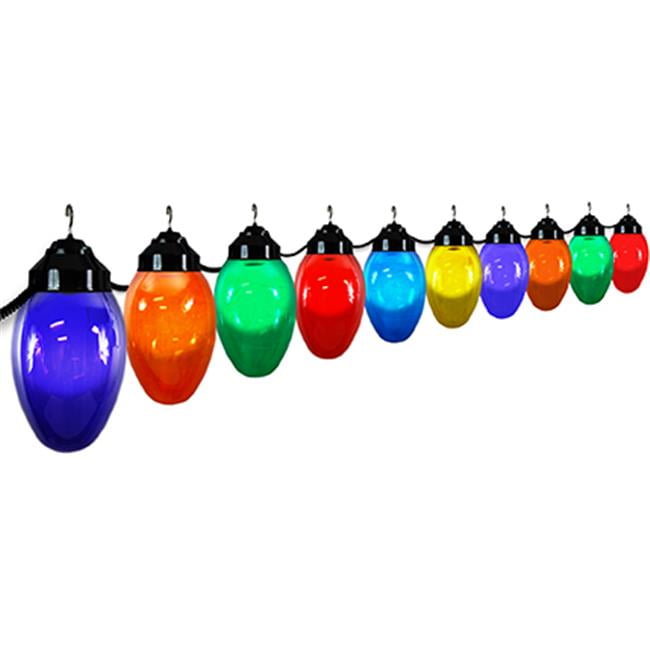 Polymer Products 166177515 Giant Christmas Bulb Ten Globe String Light
