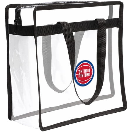 WinCraft Detroit Pistons Clear Tote Bag WinCraft Detroit Pistons Clear Tote Bag