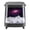 A004- D, variant on Ultrasonic Essential Oil Diffuser with Snow Mountain and Starry Sky Design, Single Unit, White, for Bedroom and Desk, Flame Diffuser for Essential Oils