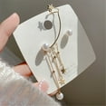 thumbnail image 4 of Fiudx Colgante Estilo Elegante En Pera de Ópalo, Aleación Ligera y Comoda, Diseño Giratorio Resistente Al Desgaste, Ideal para Bodas, Fiestas, Regal de Moda para Mujer, Incluye Adorno de Piedra., 4 of 4