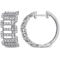 Everly Women's Diamond 14k White Gold Earrings