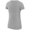 thumbnail image 3 of Women's G-III 4Her by Carl Banks Heather Gray Minnesota Wild Super-Slim Fit Lightweight Dot Print Team T-Shirt, 3 of 3