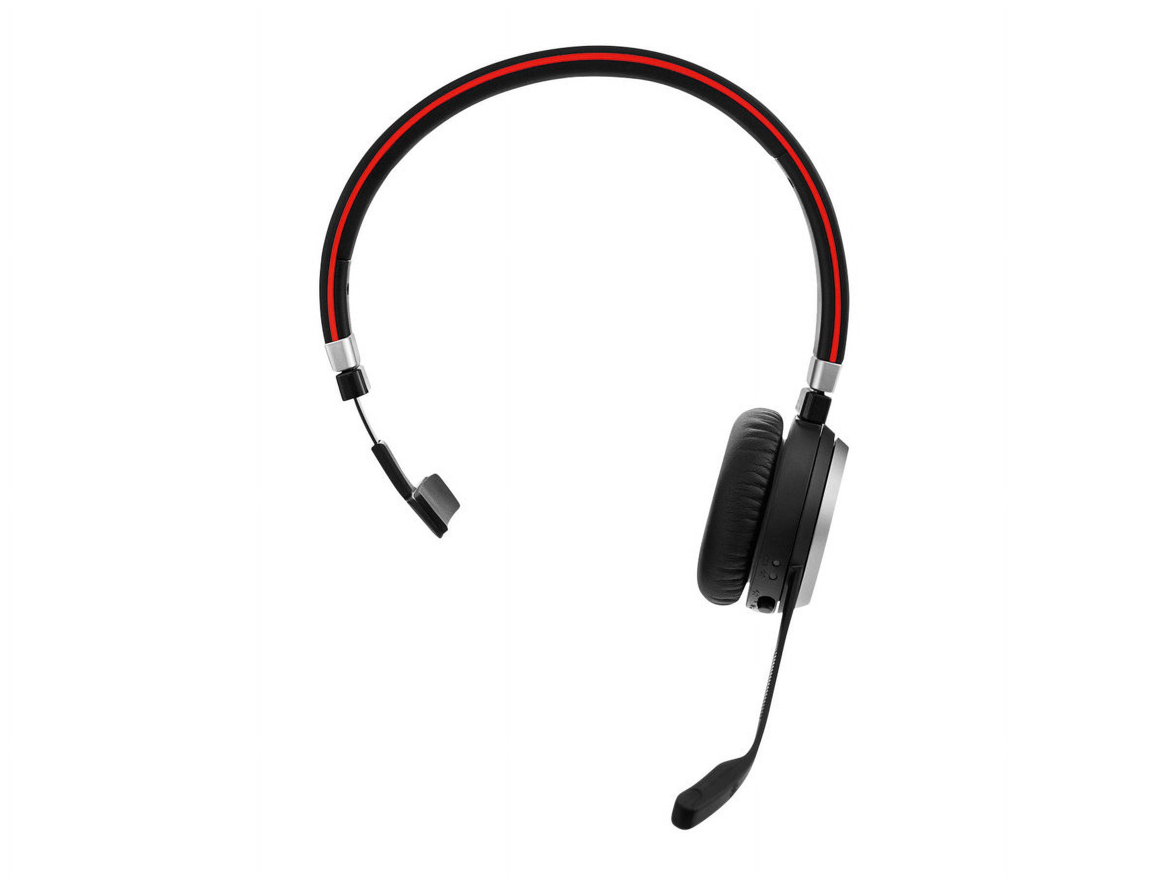 Jabra Evolve 65+ UC mono - Headset - on-ear - Bluetooth