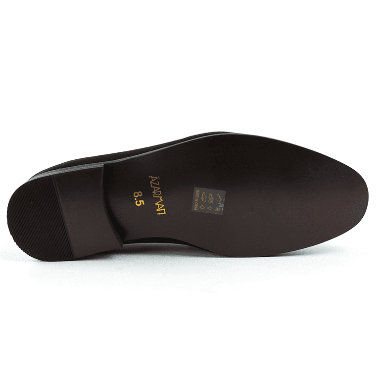 Men's Dress Shoes Loafer with Gold Buckle Slip On Formal Modern Classic -  Walmart.com