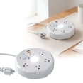 thumbnail image 2 of WMQPNNS Round Power Strip with USB Charging Ports & Night Light – Surge Protector Power Extension with Design Ideal for Home & Travel Compact & Versatile Charging St, 2 of 7