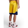 thumbnail image 3 of AND1 Men's and Big Men's All Court Colorblock Short, 11" inseam, up to Size 5XL, 3 of 6