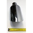 thumbnail image 6 of Exhaust Tip 2.25" Inlet 5.00" Outlet 12.00" Long Slant 304 Stainless Steel Chrome Plated WCHRSS50012-225-S Wesdon Exhaust Tip, 6 of 8