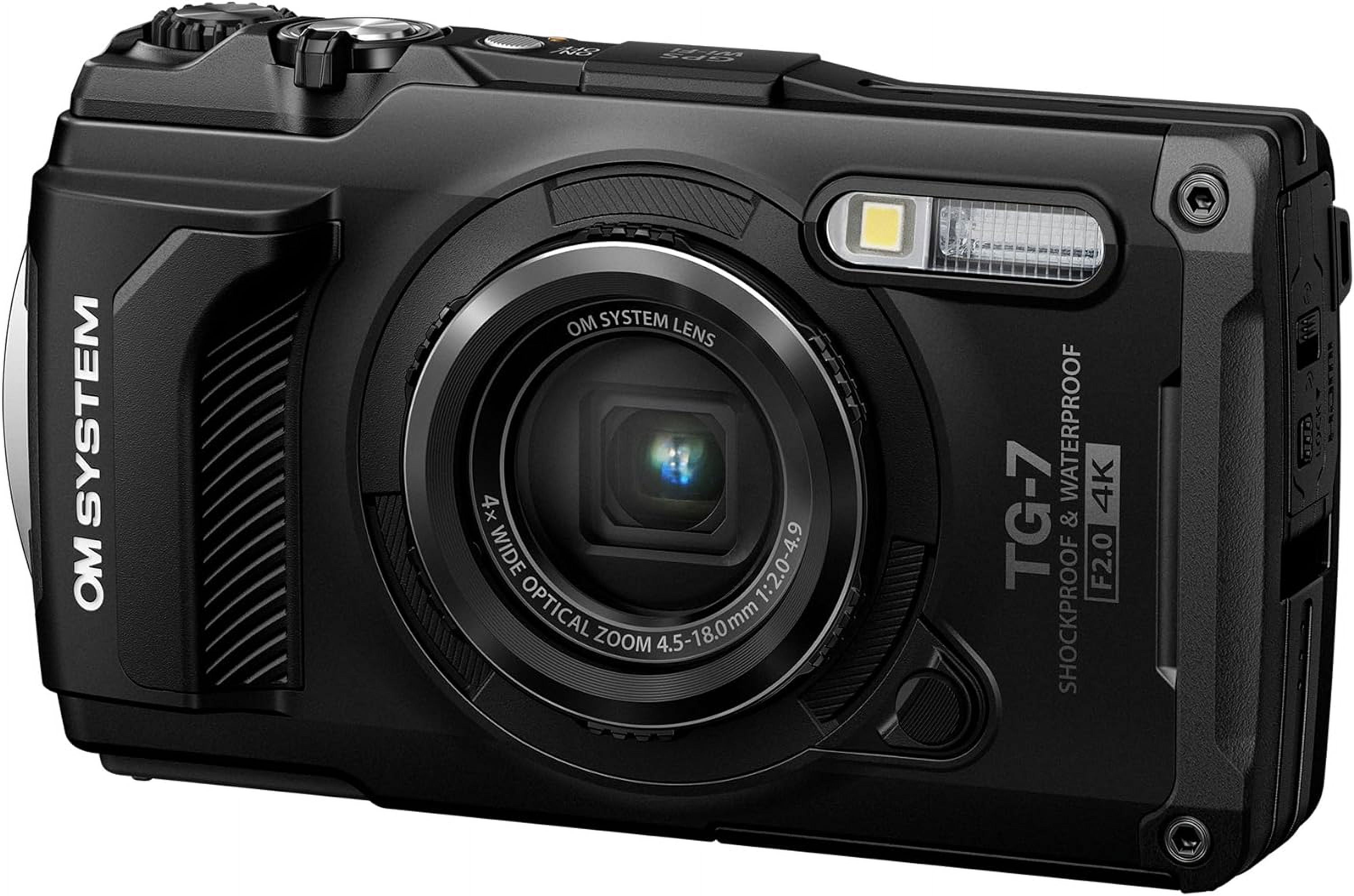 OM SYSTEM TG-7 即購入前にコメントお願い！ OM SYSTEM Tough TG-7 Digital Camera (Black) - Walmart.com