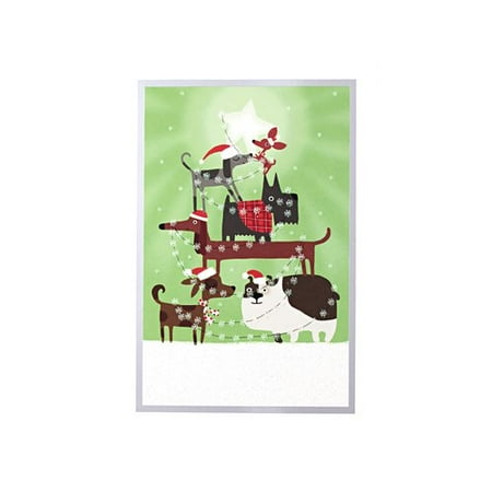 DaySpring Pile of Pets Christmas Card