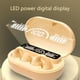 thumbnail image 4 of Auriculares Bluetooth, Auriculares deportivos Bluetooth, Auriculares inalámbricos Bluetooth intraaurales, Auriculares ligeros con micrófono incorporado, Sonido envolvente y estuche de carga., 4 of 8